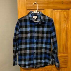 Women’s Gap Blue Plaid Shirt